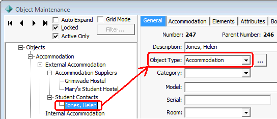 Object Maintenance window (cut down)
