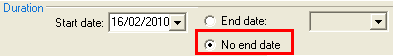 Report Scheduling - Duration (cut down, no end date highlight)