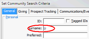 Using wildcards to search