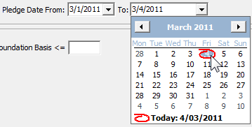 Set Community Search Criteria - Giving tab (cut down)