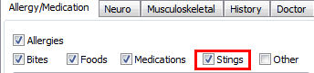 Student Medical - Allergy/Medicatn tab (cut down)