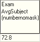 Student Results Maintenance - All Students tab (sfAverageSubject, formatted)