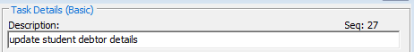 Task (populated, linked, cut down)