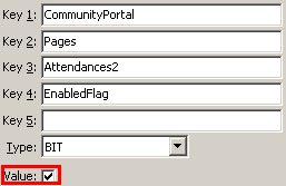 Configuration File Maintenance - AbsencesExtendedEnabledFlag setting (value cutdown, portal)