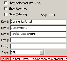 Configuration File Maintenance - AcrobatDetect setting (value cutdown, portal)