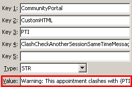 Configuration File Maintenance - ClashCheckAnotherSessionSameTime setting (value cutdown, portal)