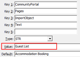 Configuration File Maintenance - ImportObject,Text configuration setting