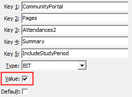 Configuration File Maintenance - IncludeStudyPeriod configuration setting