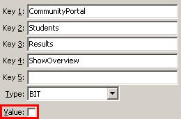 Configuration File Maintenance - ResultsShowOverview setting (value cutdown, portal)