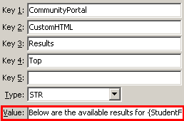 Configuration File Maintenance - ResultsTop setting (value cutdown, portal)