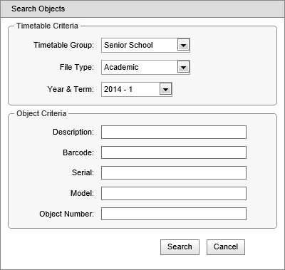 Search Objects (Synweb) what's new v66