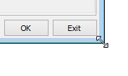 Manipulating window - corner
