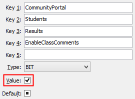 Configuration File Maintenance - EnableClassComments