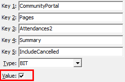 Configuration File Maintenance - IncludeCancelled