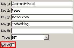 Configuration File Maintenance - IntroEnabledFlag setting (value cutdown, portal)