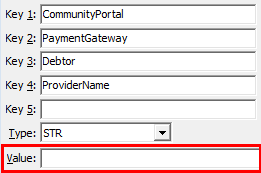 Configuration File Maintenance - ProviderName