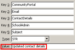 Configuration File Maintenance - SchoolAdminSubject setting (value cutdown, portal)