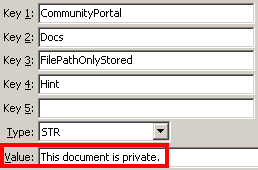 Configuration file maintenance - ShowFilePathOnlyHint setting (value cutdown, portal)