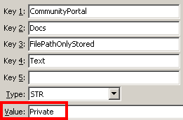 Configuration file maintenance - ShowFilePathOnlyText setting (value cutdown, portal)