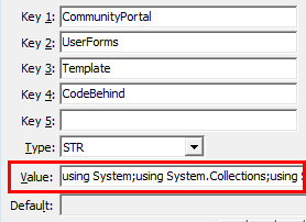 Configuration File Maintenance - UserForms - CodeBehind