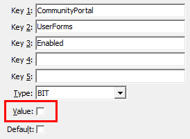 Configuration File Maintenance - UserForms - Enabled
