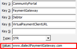 Configuration File Maintenance - VirtualPaymentClientURL