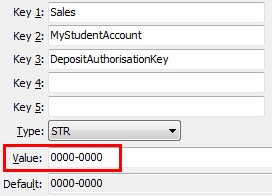 DepositAuthorisationKey configuration setting