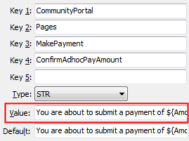 MakePayment - ConfirmAdhocPayAmount configuration setting