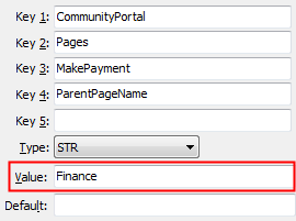 MakePayment - ParentPageName