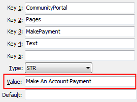 MakePAyment - Text configuration setting.gif