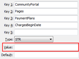 PaymentPlans - ChargesBeginDate configuration setting