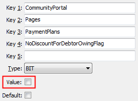 PaymentPlans - NoDiscountForDebtorOwingFlag configuration setting