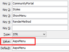 RenderMethod configuration setting