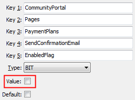 SendConfirmationEmail - EnabledFlag configuration setting