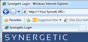 Internet browser window