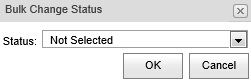 Bulk Change Status (synweb)