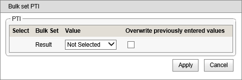Bulk Set PTI (synweb)
