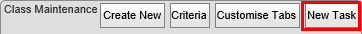 Class Maintenance - New Task (what's new, synweb)