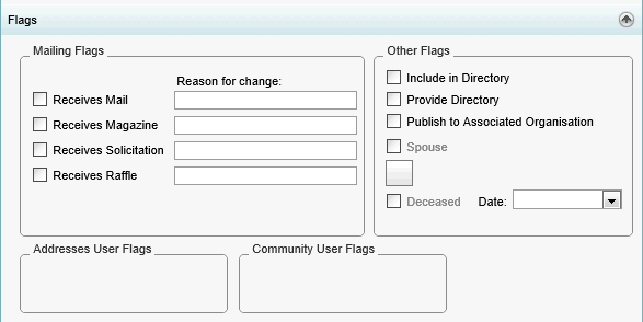 Community maintenance - Flags bar (synweb, cut down)