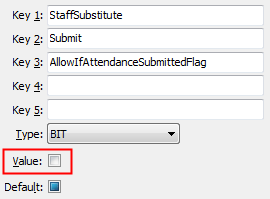 Configuration File Maintenance - AllowIfAttendanceSubmitedFlag configuration setting