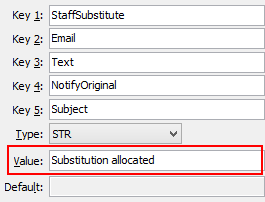 Configuration File Maintenance - NotifyOriginalSubject