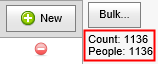 Count field (Events Maintenance - Details sub-tab, synweb)