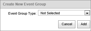 Create New Event Group (synweb)