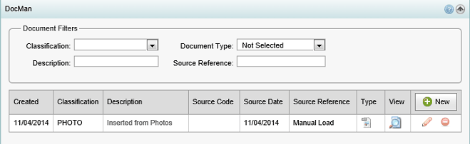 Current Student Maintenance - DocMan bar (synweb)