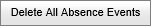 Delete All Absence Events button