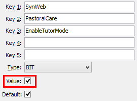 EnableutorMode configuration setting
