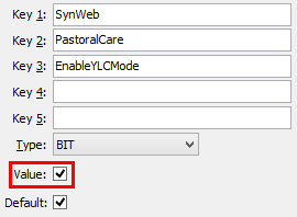 EnableYLCMode configuration setting