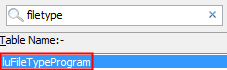 luFileTypeProgram lookup table (search, cut-down)