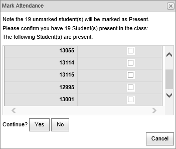 Mark Attendance (Co-Curricular Maintenance - Schedule bar, updated)