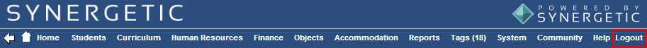menu bar